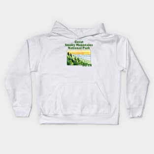 Great Smoky Mountains National Park, NC/TN Kids Hoodie